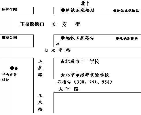 建华实验学校方位图及地理环境