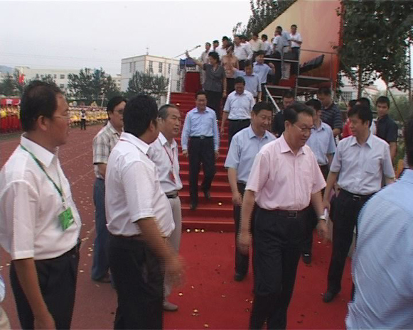 国家领导人莅临北科院审查北京奥运会闭幕式
